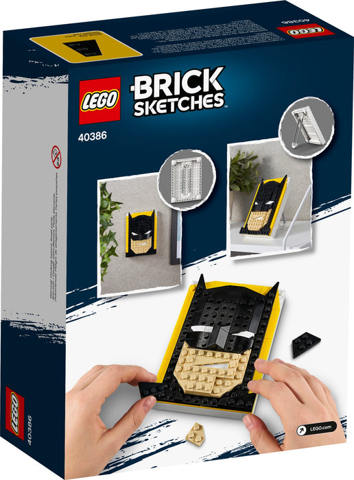 LEGO Brick Sketches: Batman - 115 Piece Building Set [LEGO, #40386]