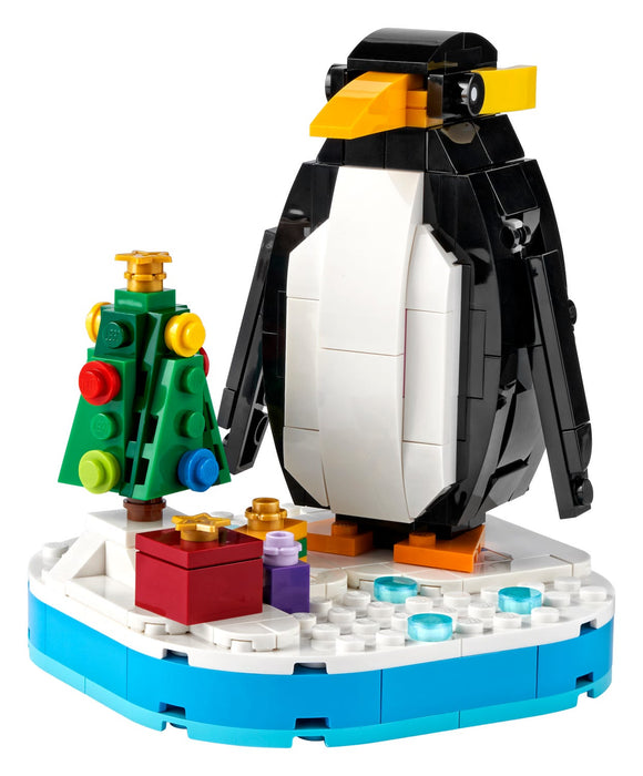 LEGO Christmas Penguin - 244 Piece Building Kit [LEGO, #40498]