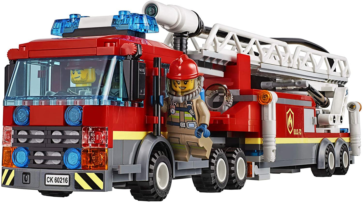 LEGO City: Downtown Fire Brigade - 943 Piece Building Kit [LEGO, #60216]