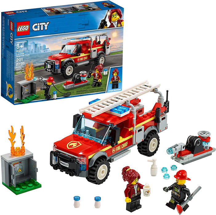 LEGO City: Fire Chief Response Truck - 201 Piece Building Kit [LEGO, #60231]