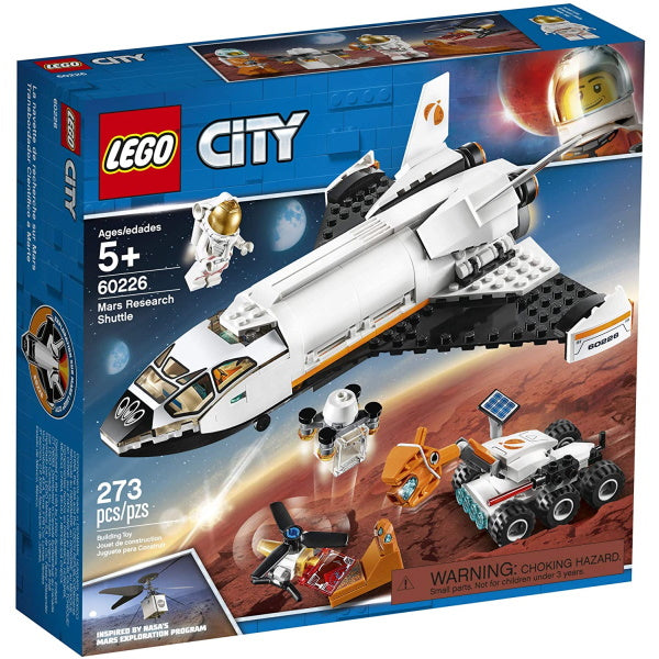 LEGO City: Mars Research Shuttle - 273 Piece Building Set [LEGO, #60226]