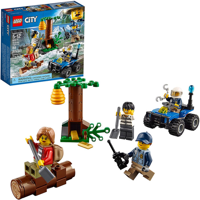 LEGO City: Mountain Fugitives - 88 Piece Building Kit [LEGO, #60171]
