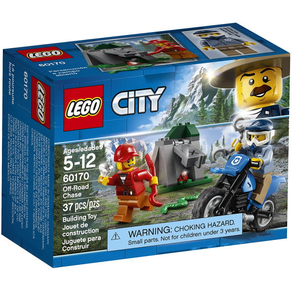 LEGO City: Off-Road Chase - 37 Piece Building Kit [LEGO, #60170]
