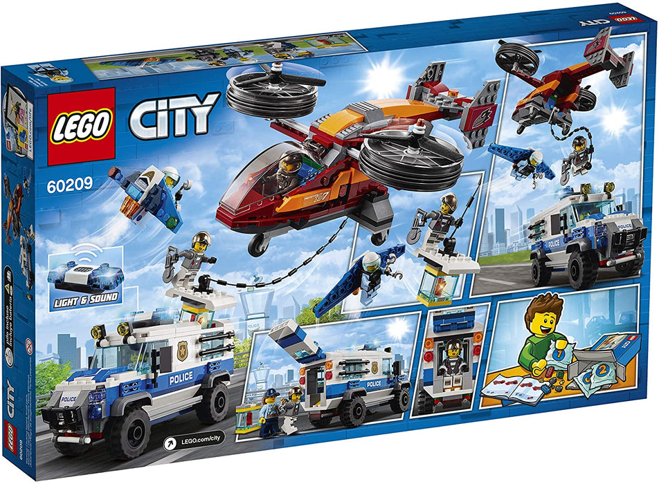 LEGO City: Sky Police Diamond Heist - 400 Piece Building Kit [LEGO, #60209]