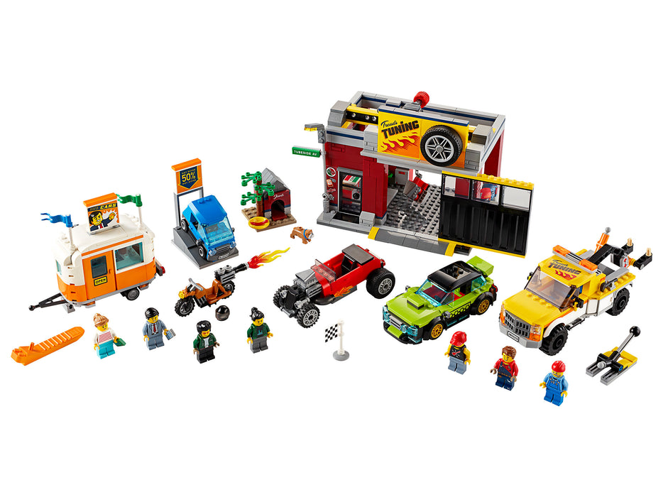 LEGO City: Tuning Workshop - 897 Piece Building Kit [LEGO, #60258]