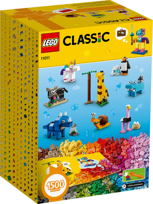 LEGO Classic: Bricks and Animals - 1500 Piece Building Kit [LEGO, #11011]