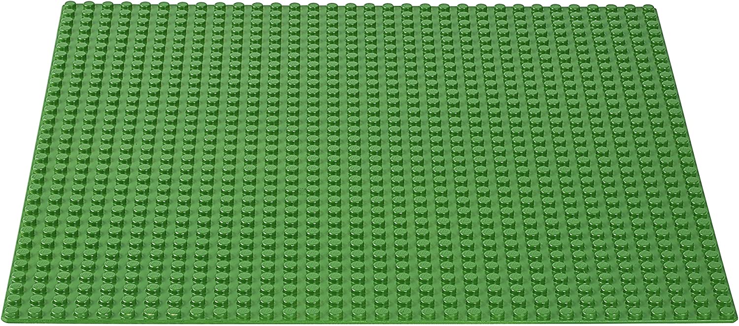 LEGO Classic: Green Baseplate - 1 Piece Building Kit [LEGO, #10700]]