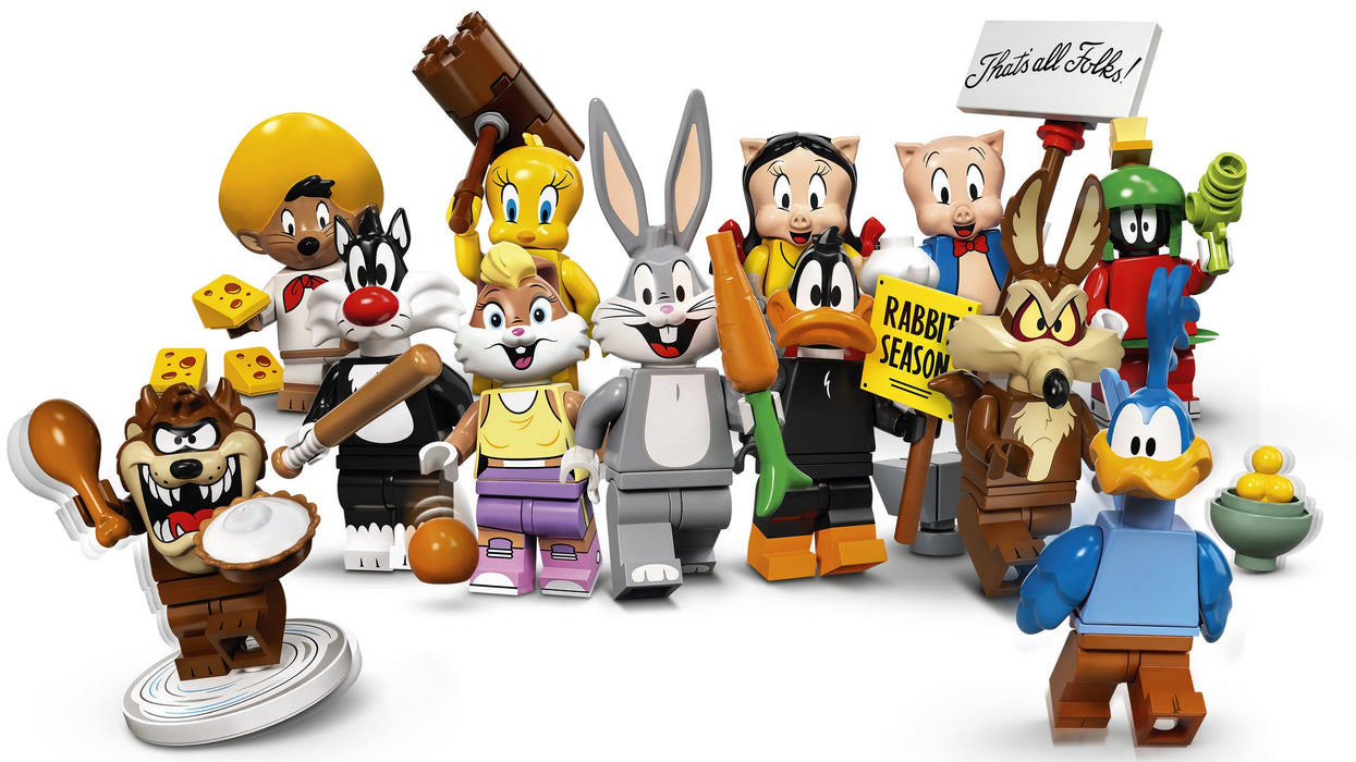 LEGO Collectible Looney Tunes 6 Mystery Minifigures - 48 Piece Building Kit [LEGO, #71030]