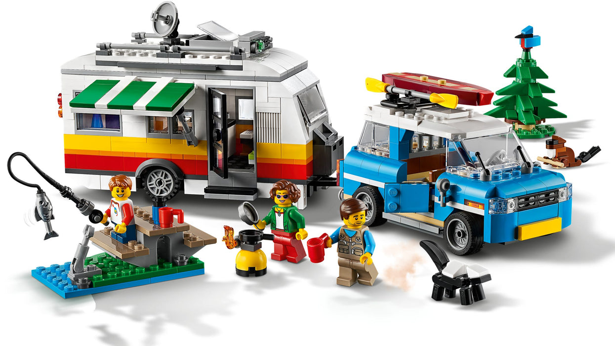 LEGO Creator: Caravan Family Holiday - 766 Piece 3-in-1 Building Set [LEGO, #31108 ]