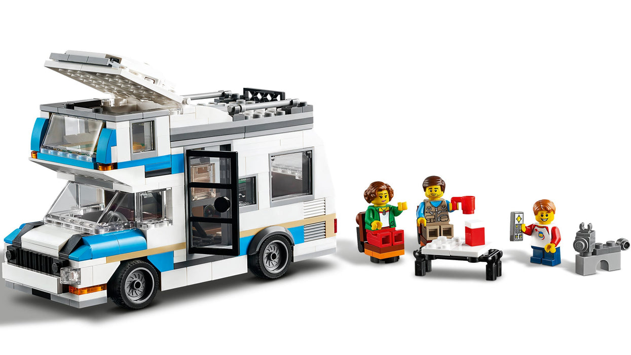 LEGO Creator: Caravan Family Holiday - 766 Piece 3-in-1 Building Set [LEGO, #31108 , Ages 9+]