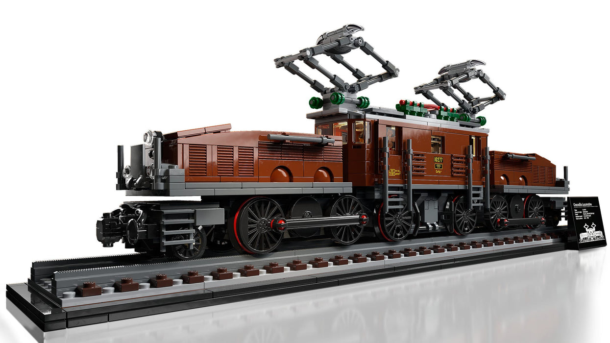 LEGO Creator Expert: Crocodile Locomotive - 1271 Piece Building Kit [LEGO, #10277]