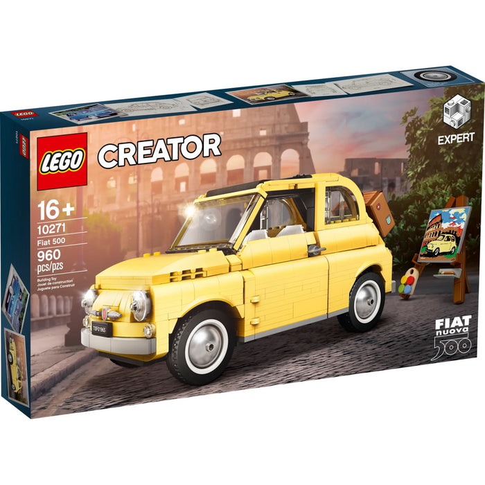 LEGO Creator Expert: Fiat 500 - 960 Piece Building Kit [LEGO, #10271]