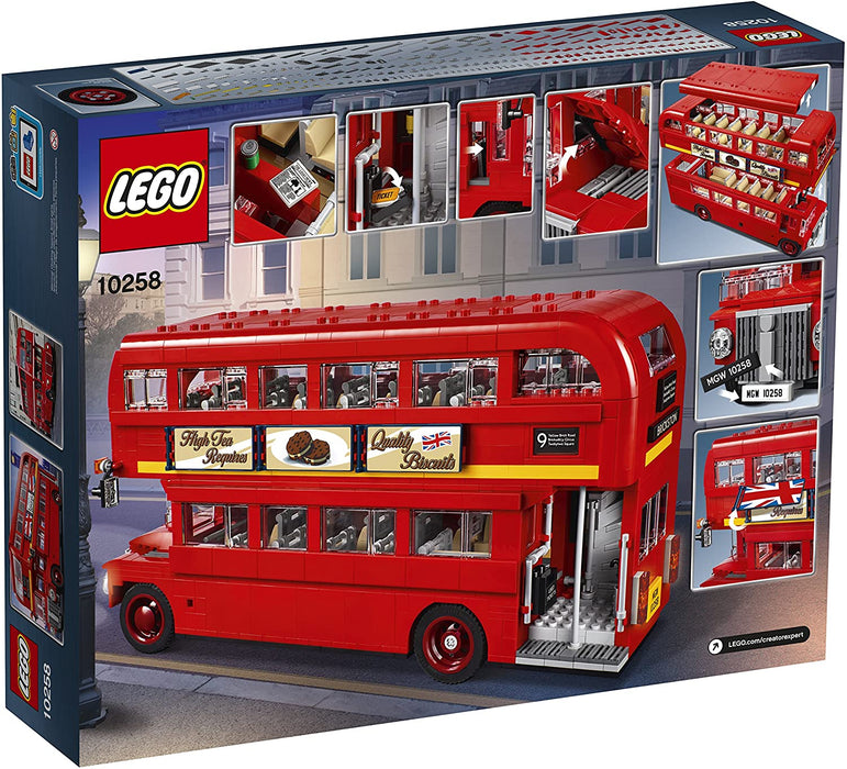 LEGO Creator Expert: London Bus - 1686 Piece Building Kit [LEGO, #10258]