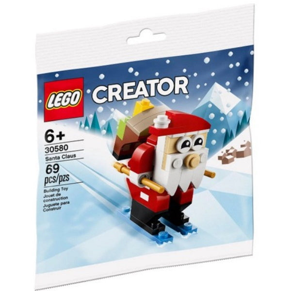 LEGO Creator: Santa Claus - 69 Piece Building Kit [LEGO, #30580]