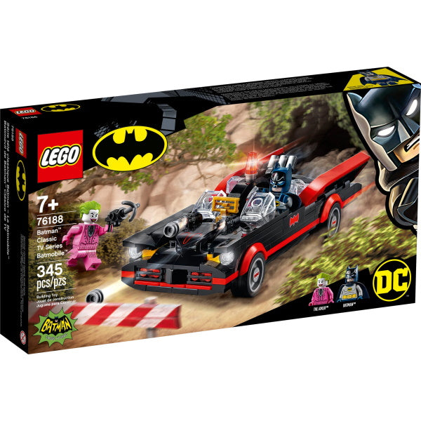 LEGO DC Batman: Batman Classic TV Series Batmobile - 345 Piece Building Kit [LEGO, #76188]