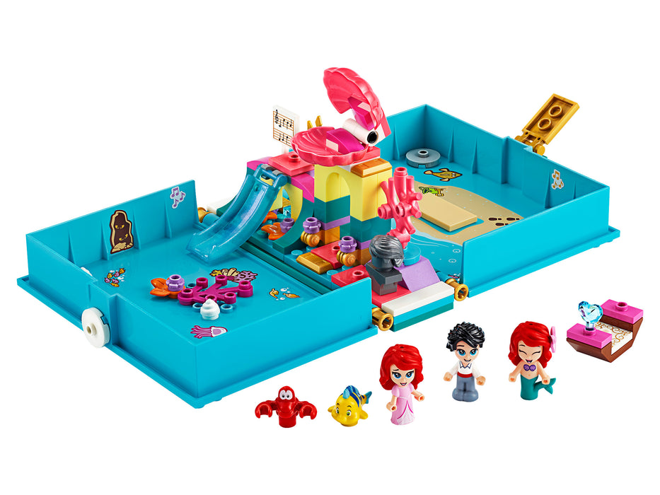 LEGO Disney Princess: Ariel's Storybook Adventures - 105 Piece Building Kit [LEGO, #43176]