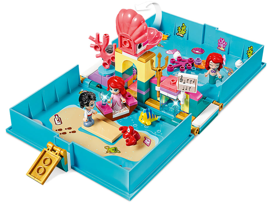 LEGO Disney Princess: Ariel's Storybook Adventures - 105 Piece Building Kit [LEGO, #43176]