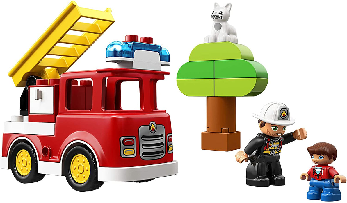 LEGO DUPLO: Fire Truck - 21 Piece Building Kit [LEGO, #10901]