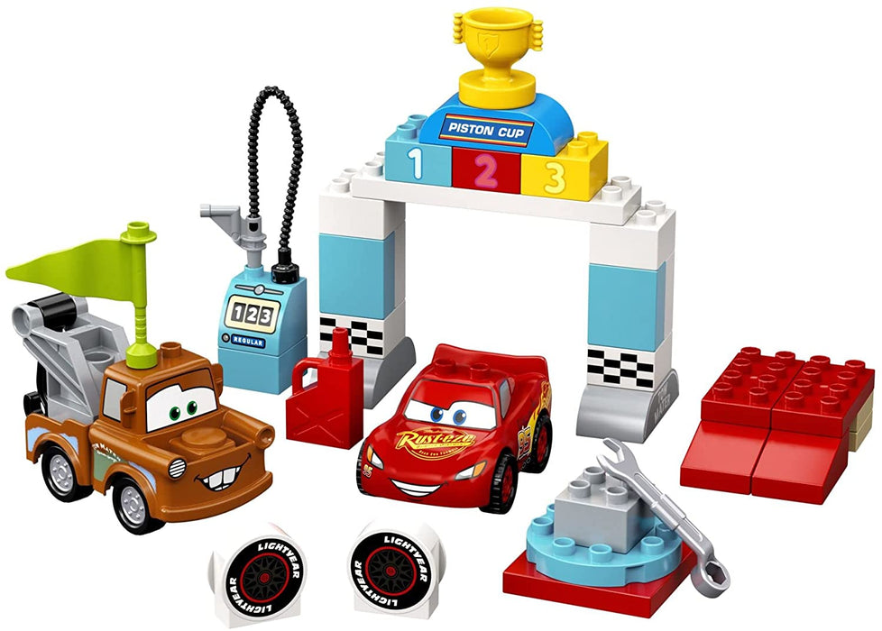 LEGO DUPLO: Lightning McQueen's Race Day - 42 Piece Building Kit [LEGO, #10924]