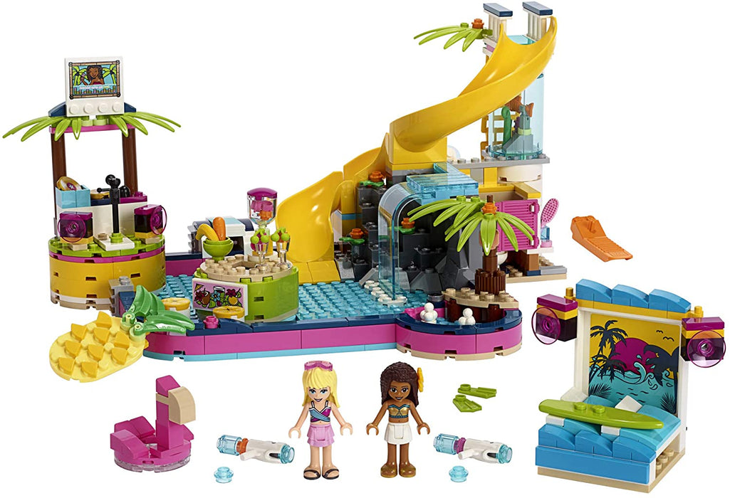 LEGO Friends: Andrea's Pool Party  - 468 Piece Building Kit [LEGO, #41374, Ages 6+]