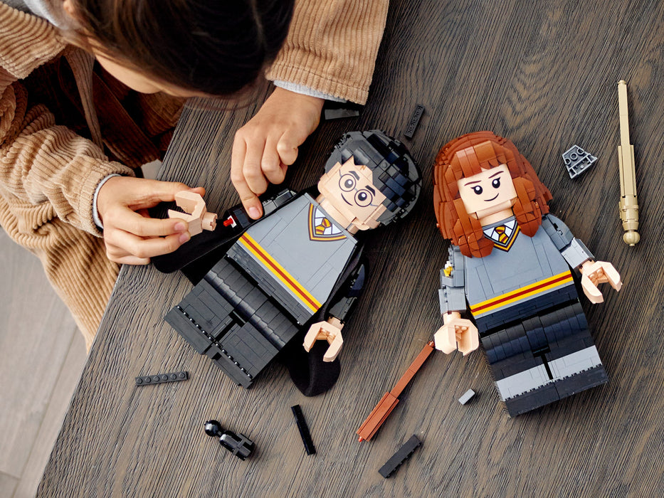 LEGO Harry Potter: Harry Potter & Hermione Granger - 1673 Piece Building Kit [LEGO, #76393]