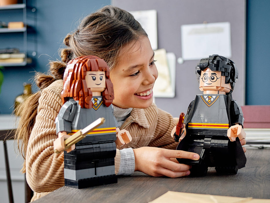 LEGO Harry Potter: Harry Potter & Hermione Granger - 1673 Piece Building Kit [LEGO, #76393]