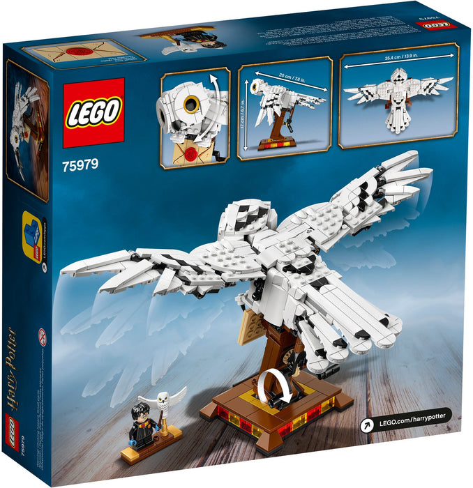 LEGO Harry Potter: Hedwig - 630 Piece Building Kit [LEGO, #75979, Ages 10+]