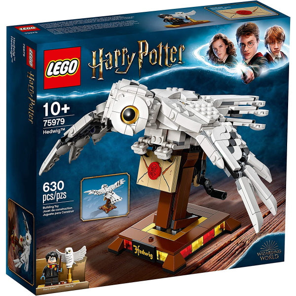 LEGO Harry Potter: Hedwig - 630 Piece Building Kit [LEGO, #75979]