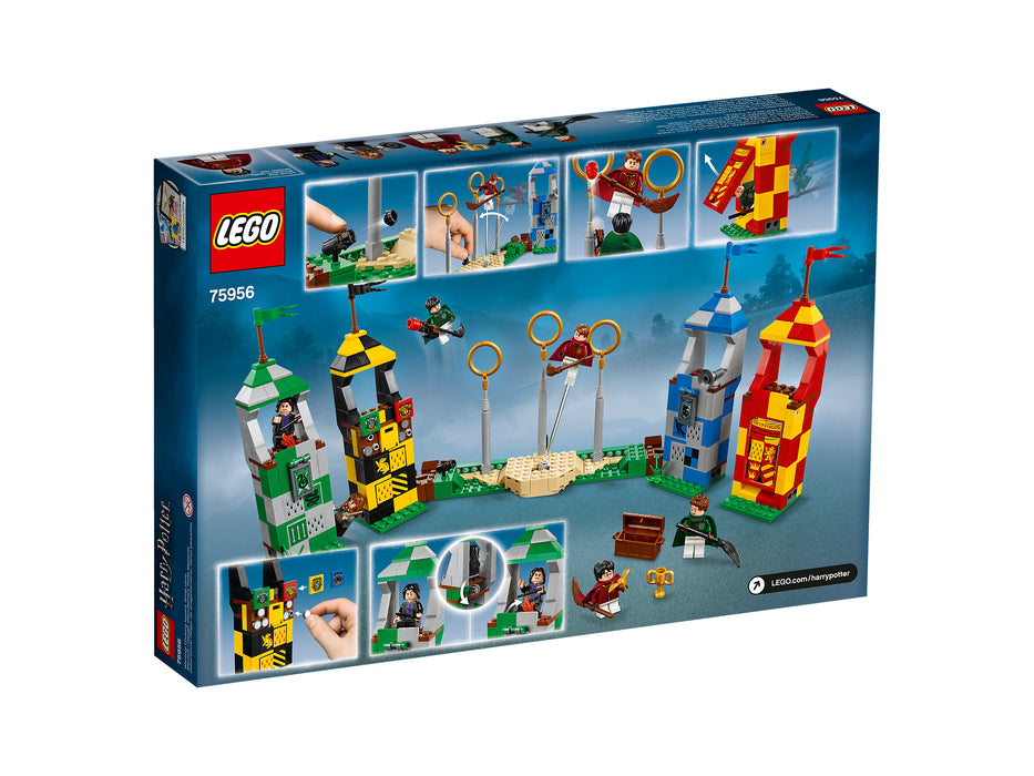 LEGO Harry Potter: Quidditch Match Building Set - 500 Piece Building Kit [LEGO, #75956]