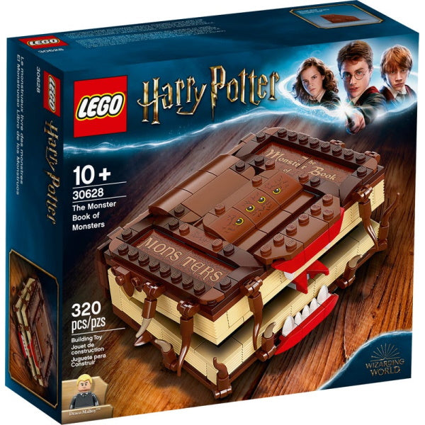 LEGO Harry Potter: The Monster Book of Monsters - 320 Piece Building Kit [LEGO, #30628, Ages 10+]