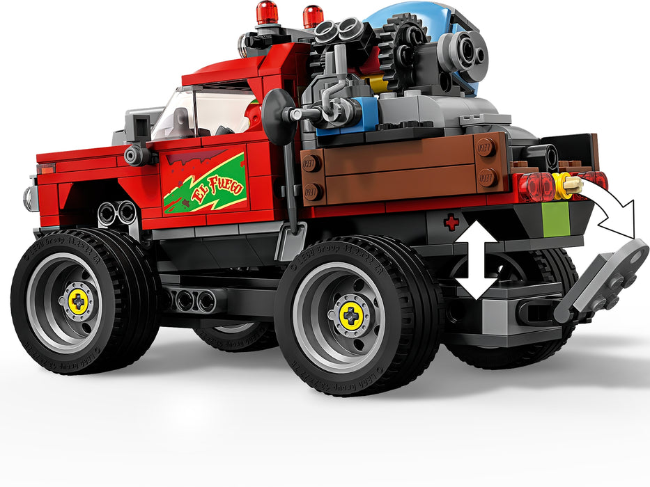 LEGO Hidden Side: El Fuego's Stunt Truck - 428 Piece Building Kit [LEGO, #70421]