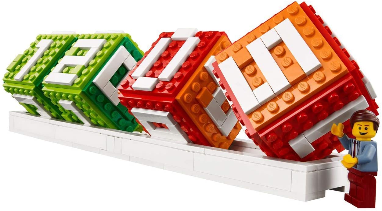 LEGO Iconic: Brick Calendar - 278 Piece Building Kit [LEGO, #40172]