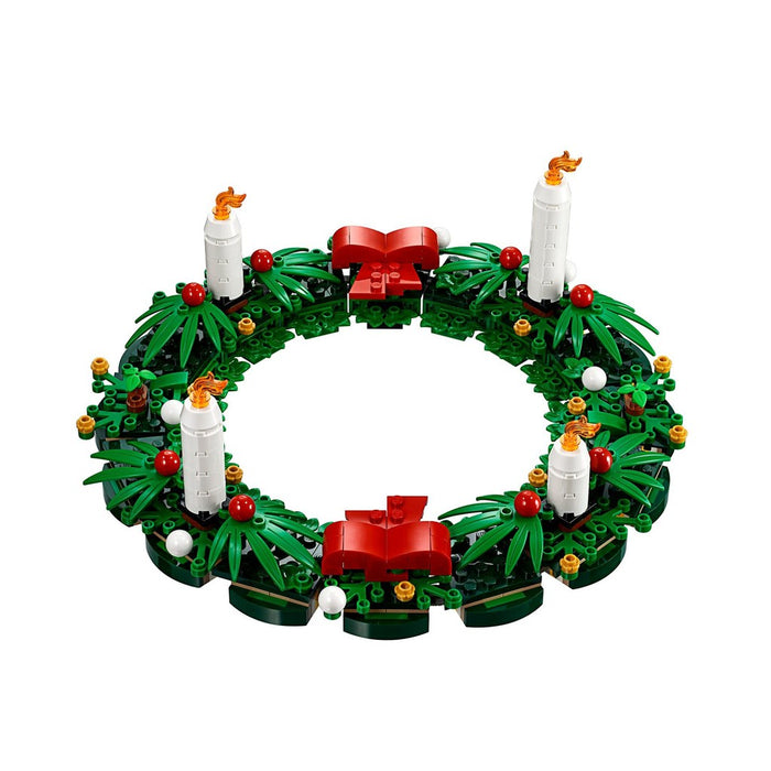 LEGO Iconic: Christmas Wreath - 510 Piece 2-in-1 Building Kit [LEGO, #40426]