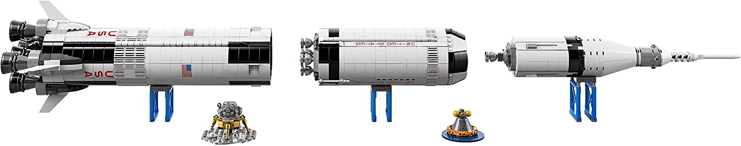 LEGO Ideas: NASA Apollo Saturn V - 1969 Piece Building Kit [LEGO, #92176]