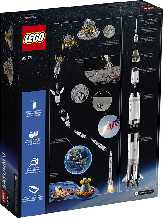 LEGO Ideas: NASA Apollo Saturn V - 1969 Piece Building Kit [LEGO #92176]