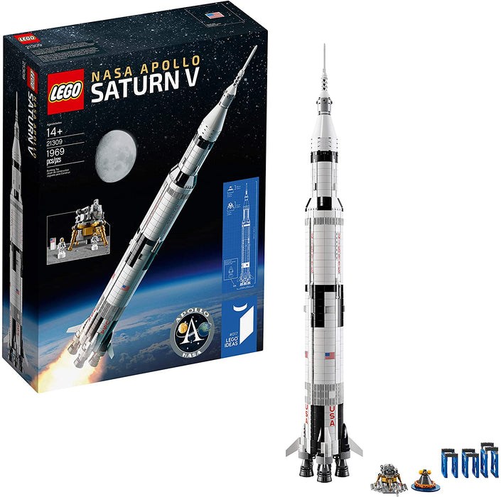 LEGO Ideas: NASA Apollo Saturn V - 1969 Piece Building Kit [LEGO, #21309]