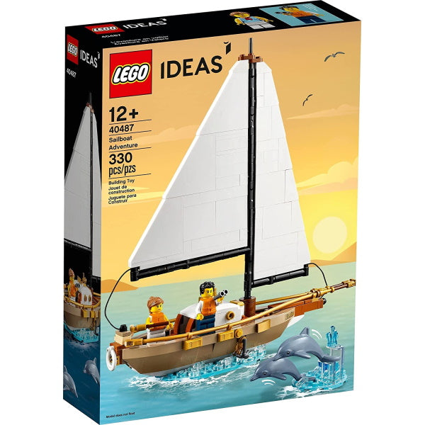 LEGO Ideas: Sailboat Adventure - 330 Piece Building Kit [LEGO, #40487]