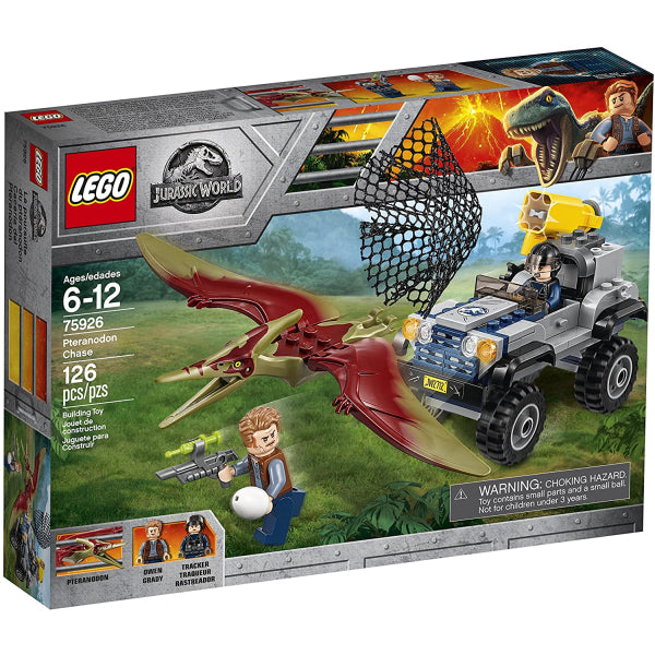 LEGO Jurassic World: Pteranodon Chase - 126 Piece Building Kit [LEGO, #75926]]