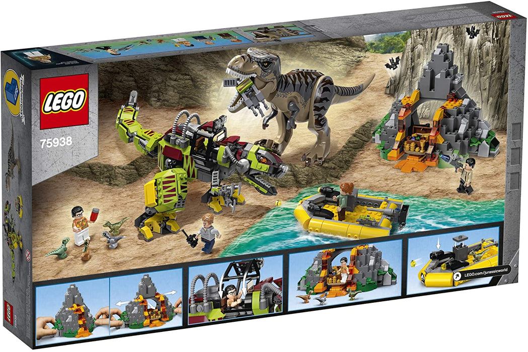 LEGO Jurassic World: T. Rex vs Dino-Mech Battle - 716 Piece Building Kit [LEGO, #75938]