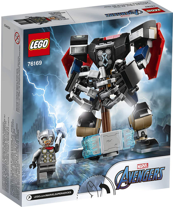 LEGO Marvel Avengers: Thor Mech Armor- 139 Piece Building Kit [LEGO, #76169, Ages 7+]