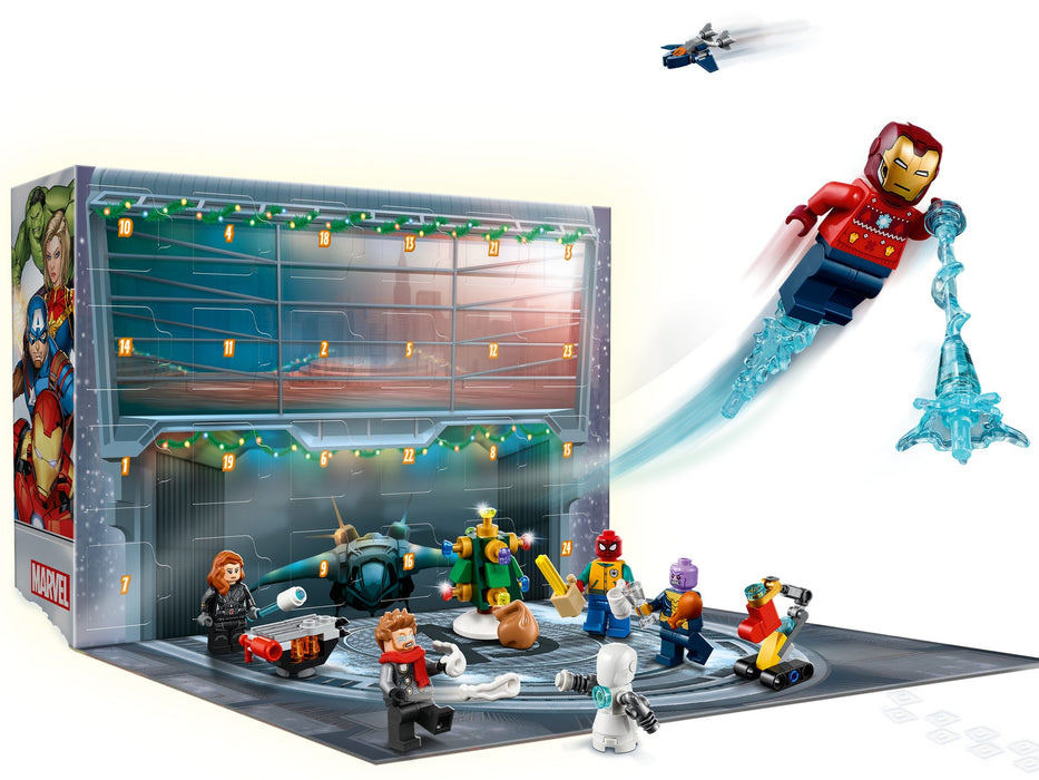 LEGO Marvel Avengers: The Avengers Advent Calendar - 298 Piece Building Kit [LEGO, #76196]