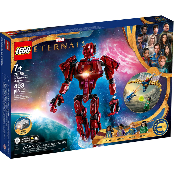 LEGO Marvel The Eternals: In ArishemÃ¢â‚¬â„¢s Shadow - 493 Piece Building Kit [LEGO, #76155]