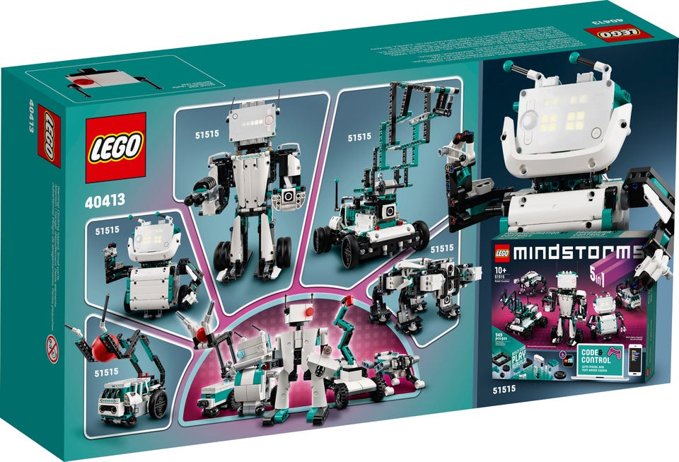 LEGO Mindstorms: Mini Robots - 366 Piece Building Kit [LEGO, #40413]