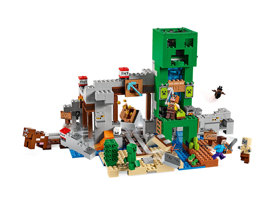 LEGO Minecraft: The Creeper Mine - 834 Piece Building Kit [LEGO, #21155]