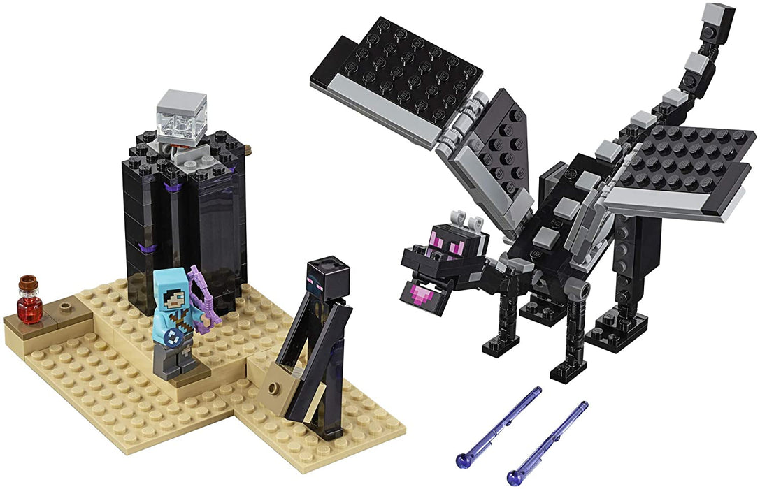 LEGO Minecraft: The End Battle - 222 Piece Building Kit [LEGO, #21151, Ages 7+]