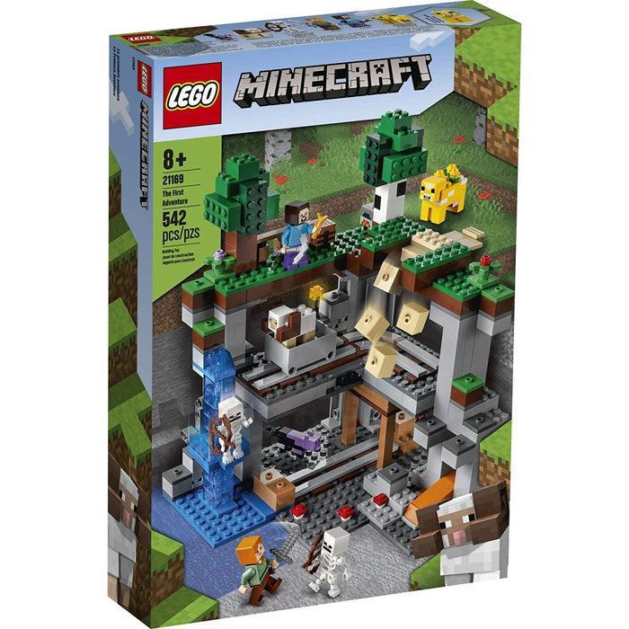 LEGO Minecraft: The First Adventure - 542 Piece Building Kit [LEGO, #21169 Ages 8+]