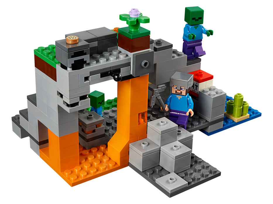 LEGO Minecraft: The Zombie Cave - 241 Piece Building Kit [LEGO, #21141]