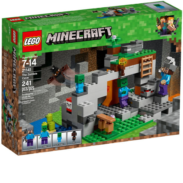 LEGO Minecraft: The Zombie Cave - 241 Piece Building Kit [LEGO, #21141]
