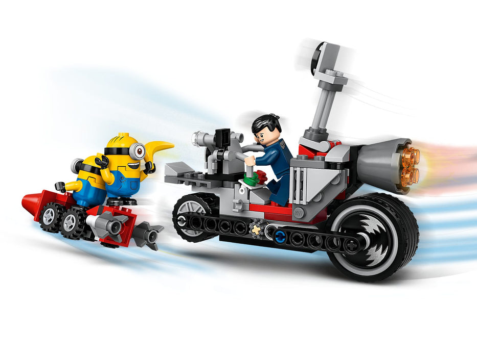 LEGO Minions: Unstoppable Bike Chase - 136 Piece Building Kit [LEGO, #75549]