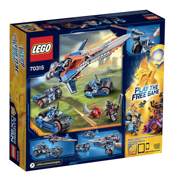 LEGO Nexo Knights: ClayÃ¢â‚¬â„¢s Rumble Blade  - 367 Piece Building Kit [LEGO, #70315]